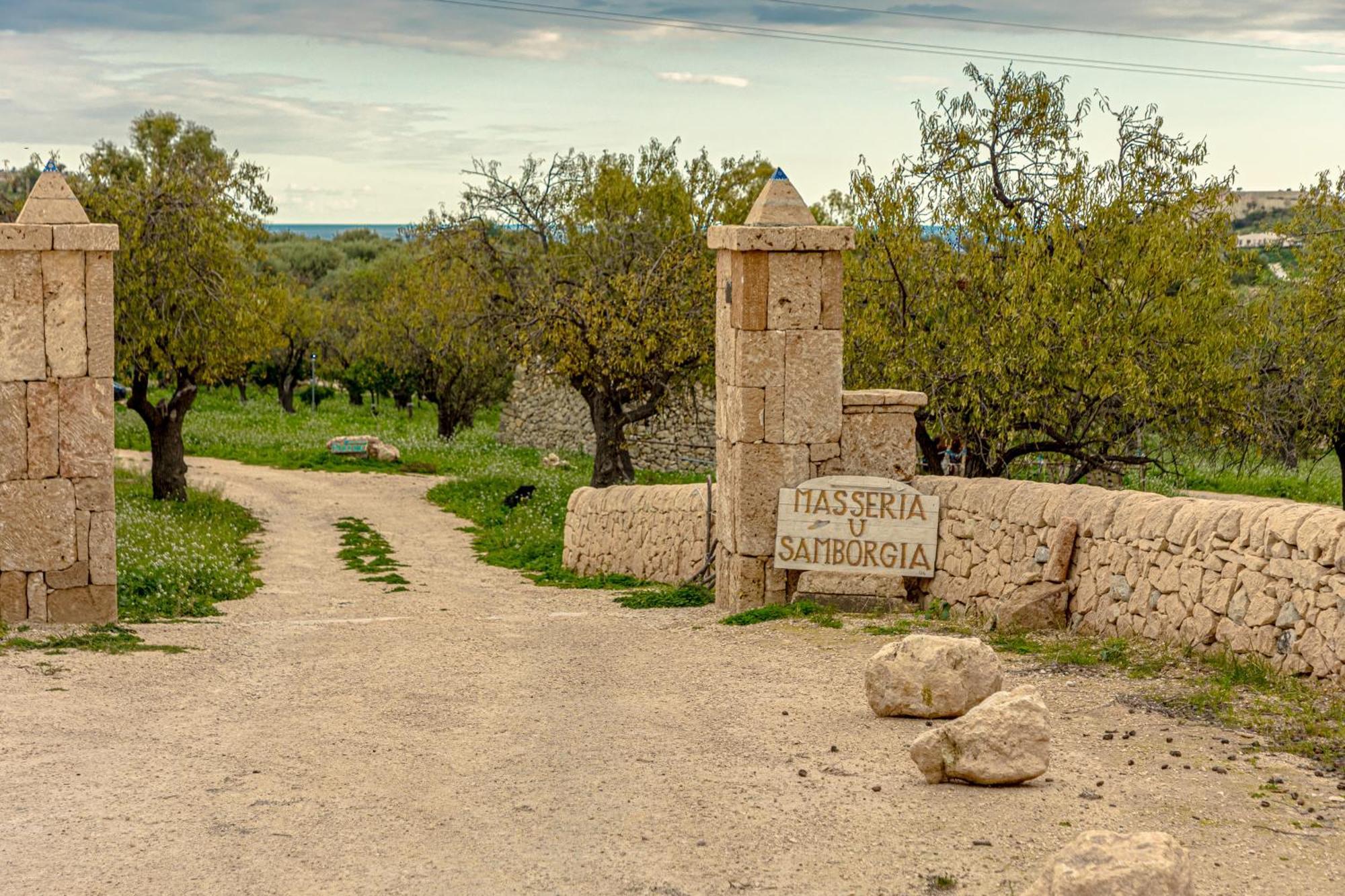 Masseria Usamborgia Noto Buitenkant foto